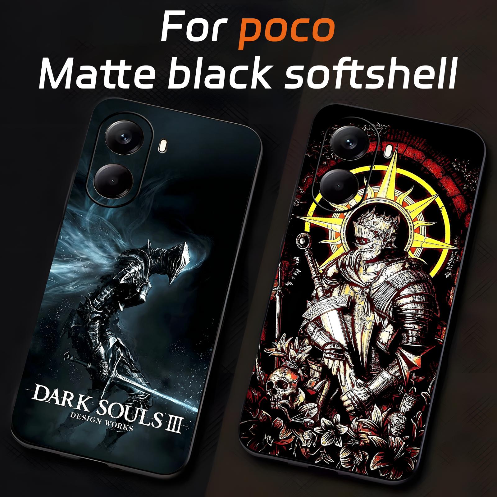 Xiaomi Poco X6 - غلاف هاتف بتصميم لعبة DARK SOULS