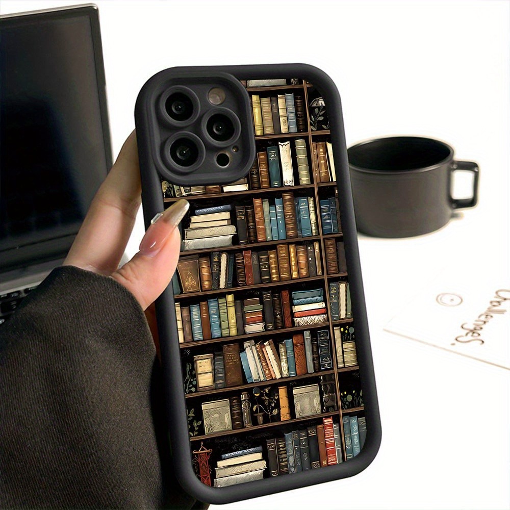 Phone Cases Xs - غطاء هاتف بتصميم رف كتب إبداعي