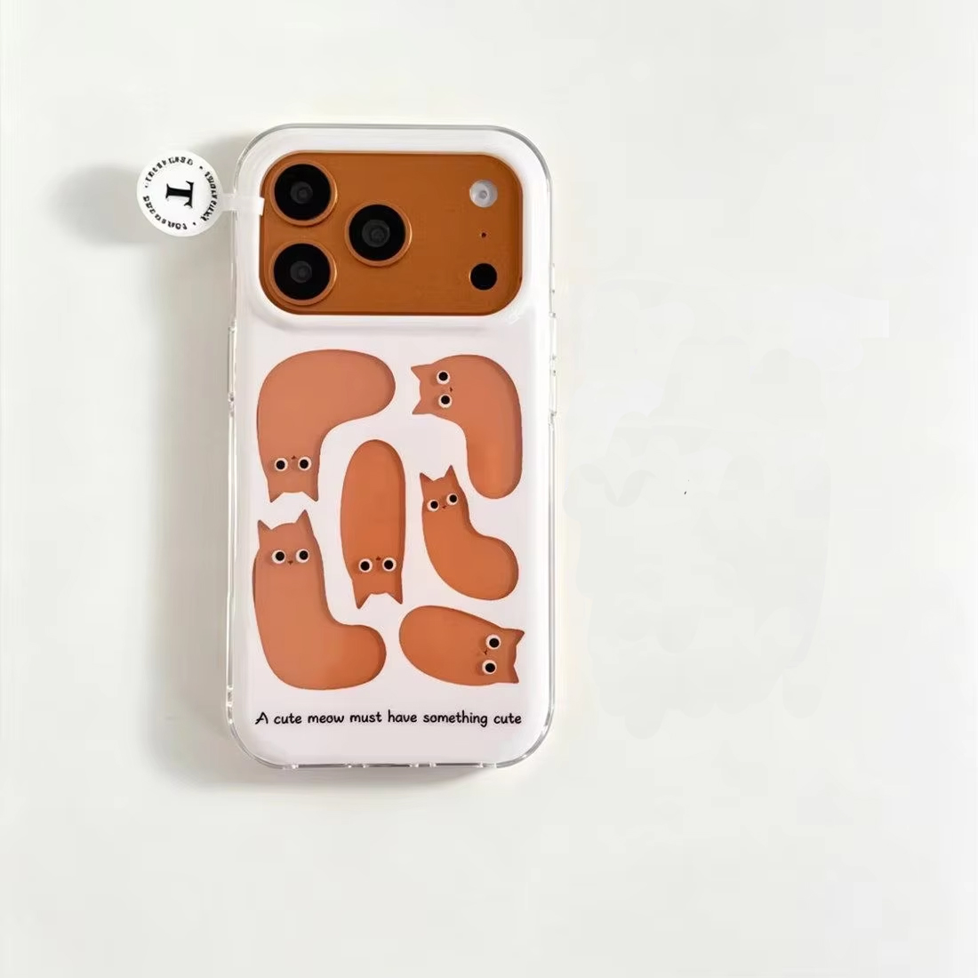 Phone Cases Xs - غطاء هاتف كوري لطيف بتصميم قطة