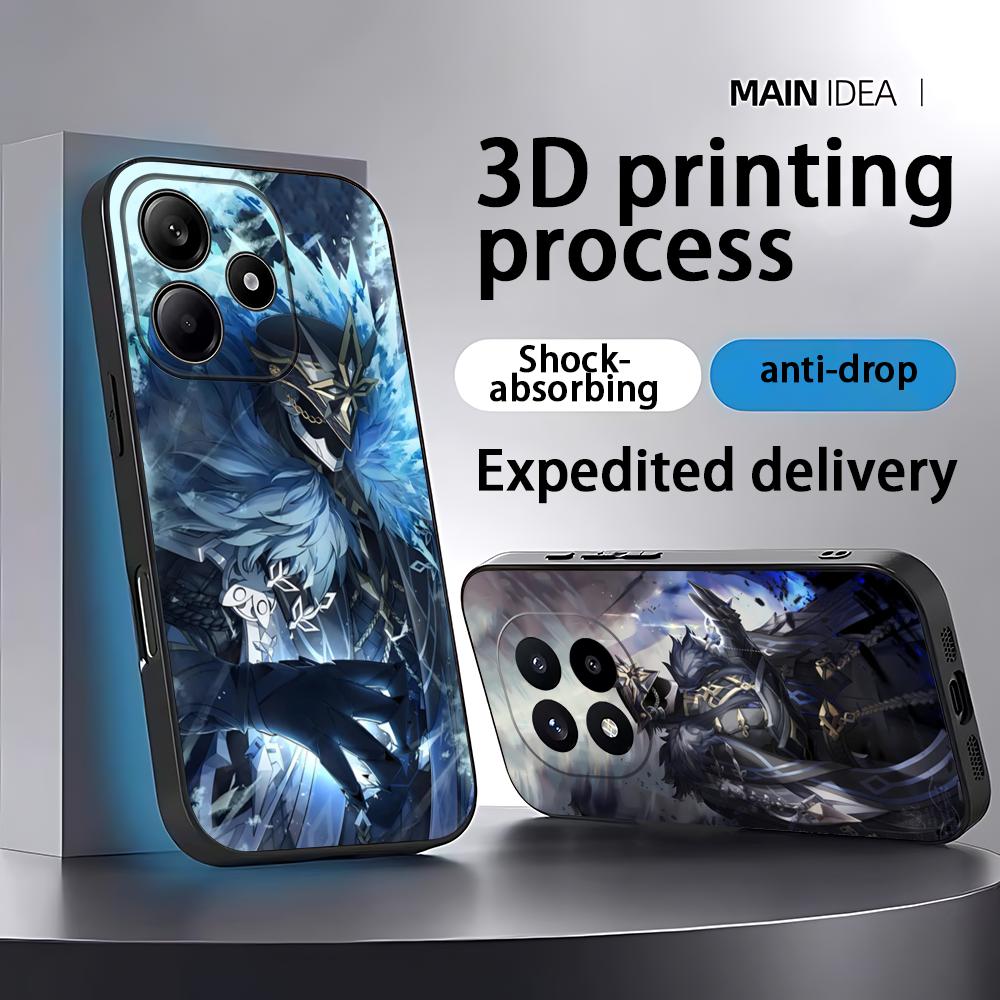 Phone Cases For Iphone 11 - جراب هاتف Genshin Impact Capitano لهاتف