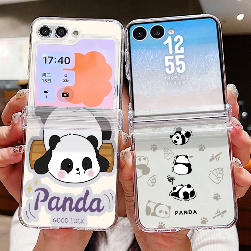 Phone Cases Z Flip 6 - غطاء هاتف مطبوع عليه رسوم كرتونية