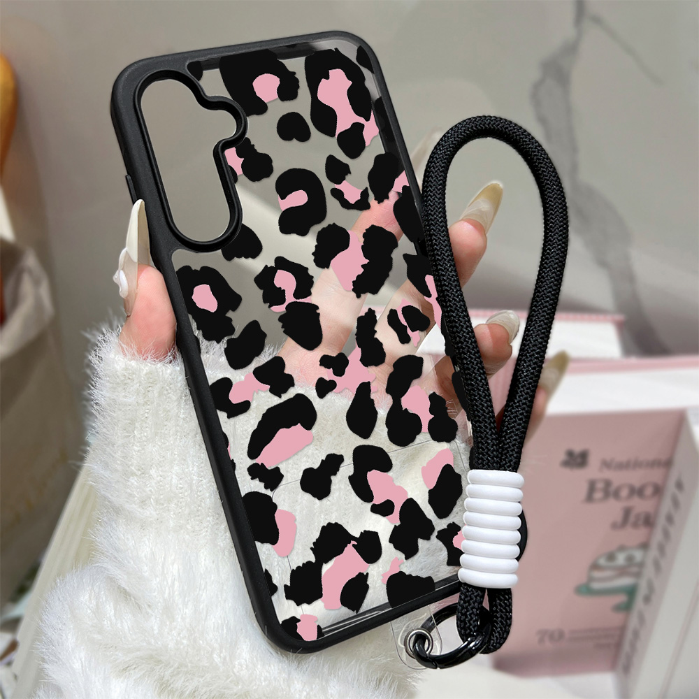 Phone Cases Galaxy A17 - جراب هاتف بطبعة جلد الفهد لهاتف
