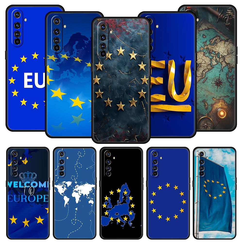 Phone Cases Eu - غطاء هاتف بتصميم علم الاتحاد الأوروبي