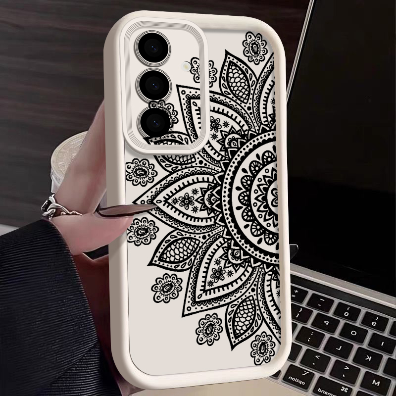 غطاء هاتف بنمط زهور عتيق لسامس - مراجعة Phone Cases Galaxy A17 وسعره