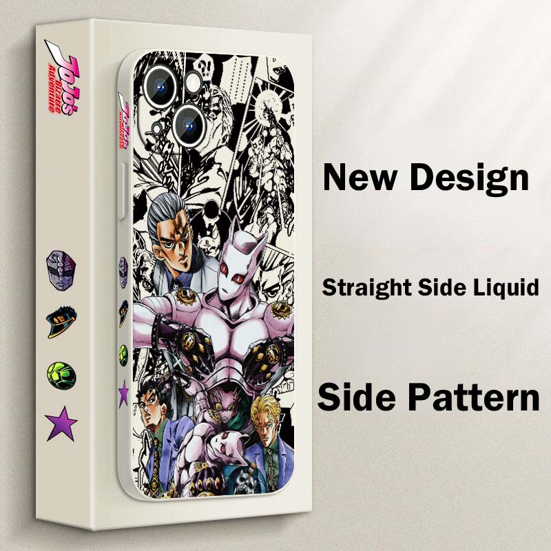 جراب هاتف سائل بتصميم أنمي JOJ - مراجعة Phone Cases For Iphone 11 وسعره