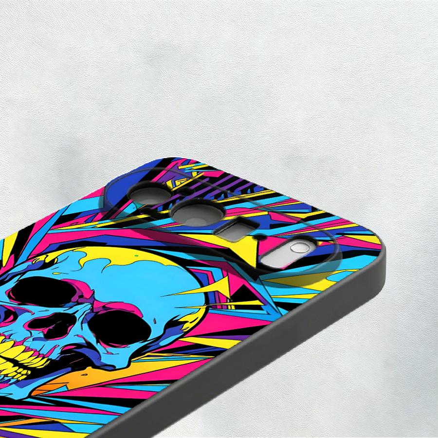 غطاء هاتف بتصميم جمجمة نيون بو - مراجعة Phone Cases Google Pixel 10 وسعره