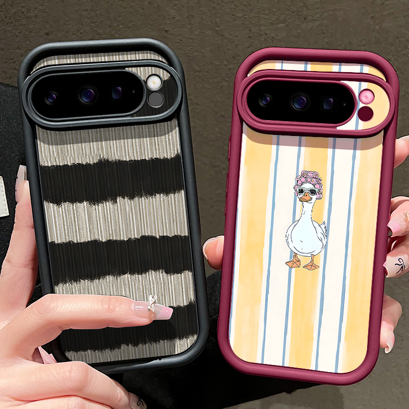 غطاء هاتف من مادة TPU بنقشة خط - مراجعة Phone Cases Google Pixel 10 وسعره