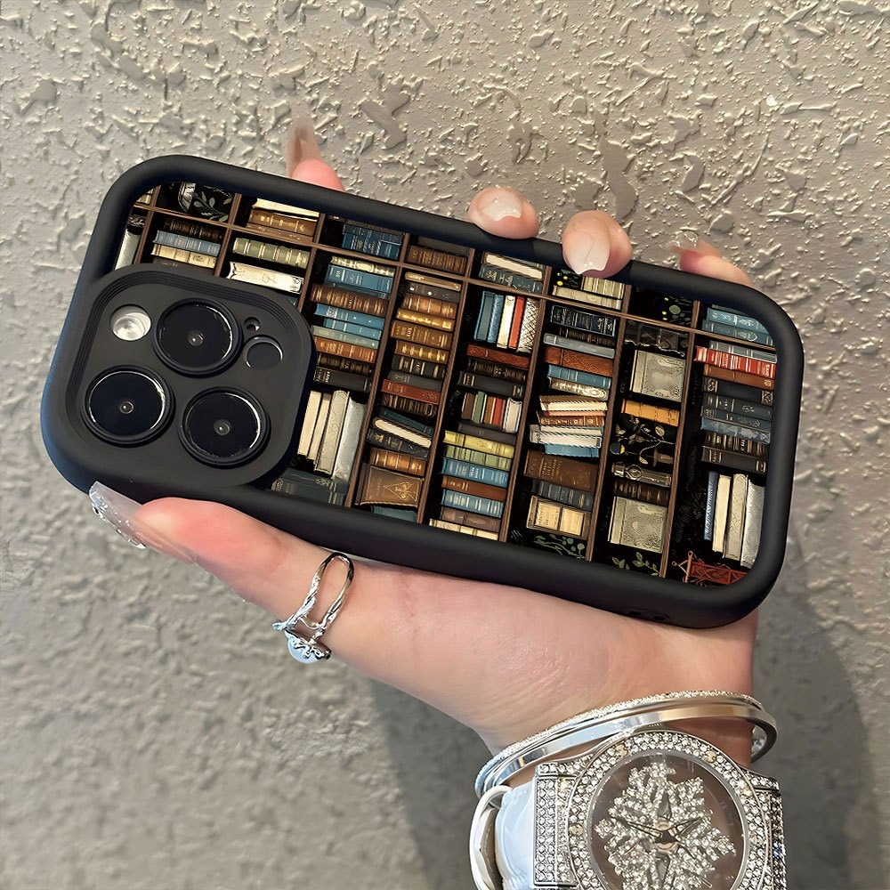 غطاء هاتف بتصميم رف كتب إبداعي - مراجعة Phone Cases Xs وسعره