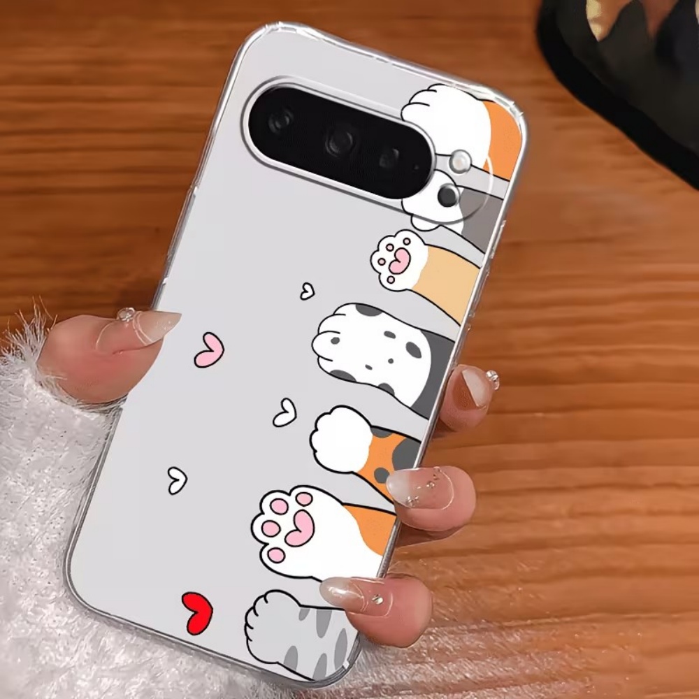 غطاء هاتف سيليكون شفاف بتصميم  - مراجعة Phone Cases Google Pixel 10 وسعره