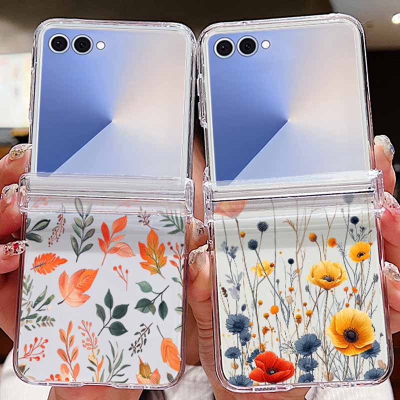 الخريف مابل ليف نمط قضية الهات - مراجعة Phone Cases Z Flip 6 وسعره