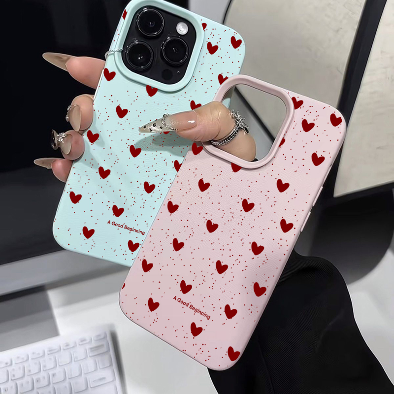 أغطية سيليكون عصرية بتصميم قلب - مراجعة Phone Cases Trending وسعره