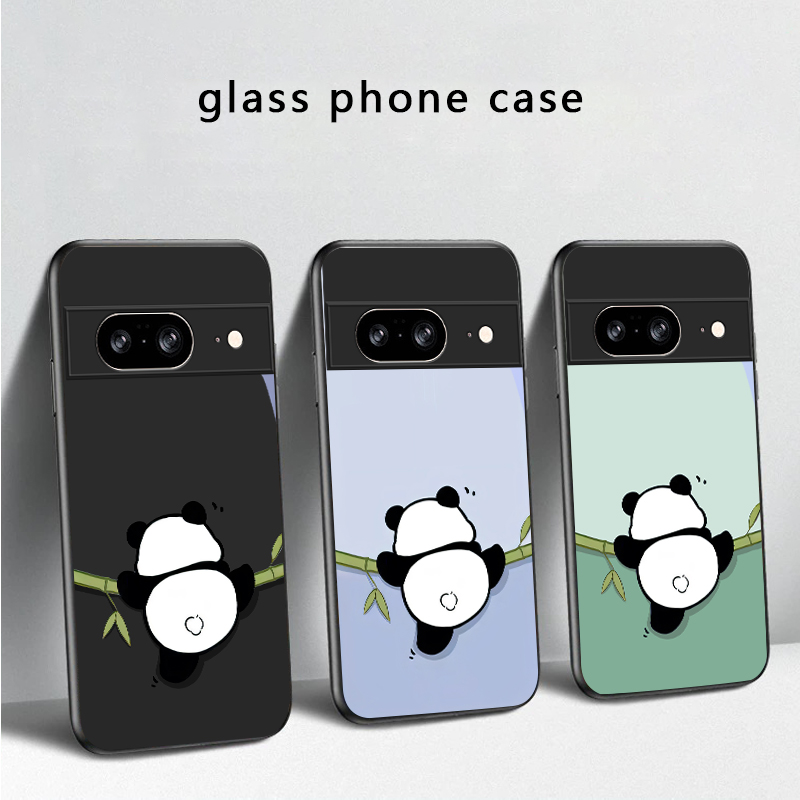 غطاء هاتف زجاجي أسود بتصميم با - مراجعة Phone Cases Google Pixel 10 وسعره