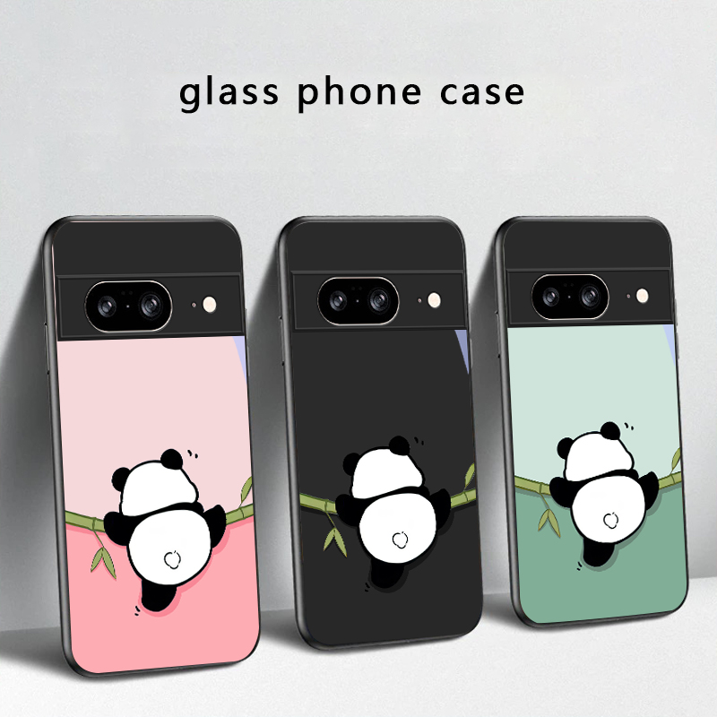 غطاء هاتف زجاجي أسود بتصميم با - مراجعة Phone Cases Google Pixel 10 وسعره