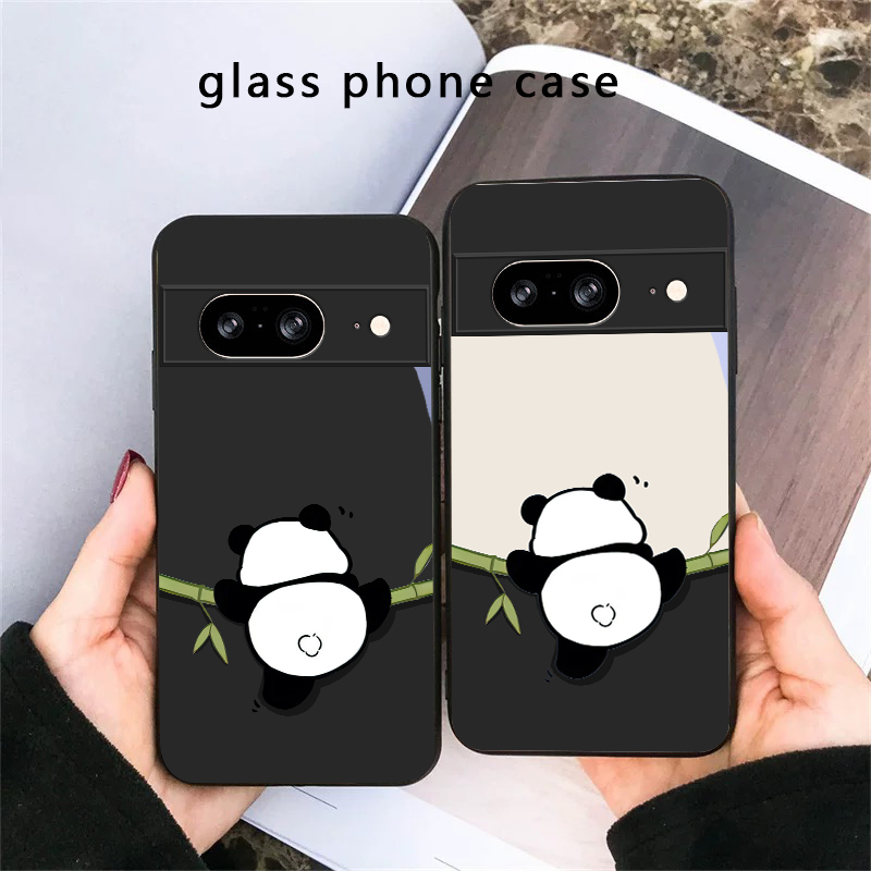 غطاء هاتف زجاجي أسود بتصميم با - مراجعة Phone Cases Google Pixel 10 وسعره