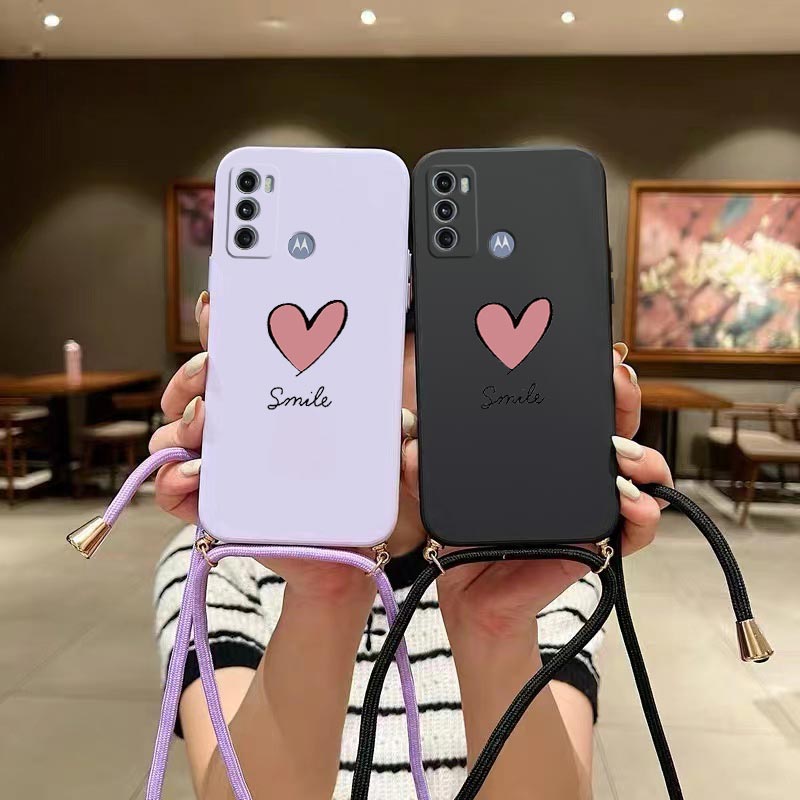 G60 كبير الأحمر القلب الحبل سي - مراجعة Phone Cases Motorola Edge 2025 وسعره