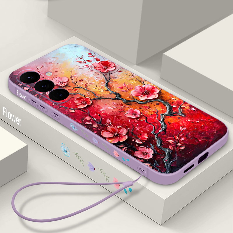 جراب هاتف ناعم بتصميم زهور صغي - مراجعة Phone Cases Motorola Edge 2025 وسعره