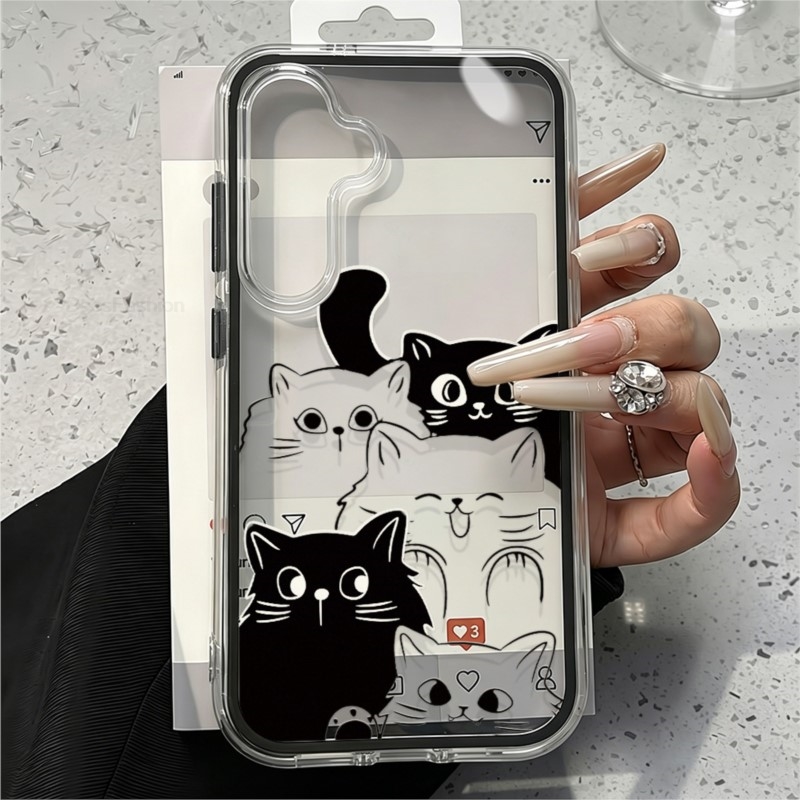 غطاء حماية 2 في 1 بتصميم قطة ل - مراجعة Phone Cases Galaxy A17 وسعره