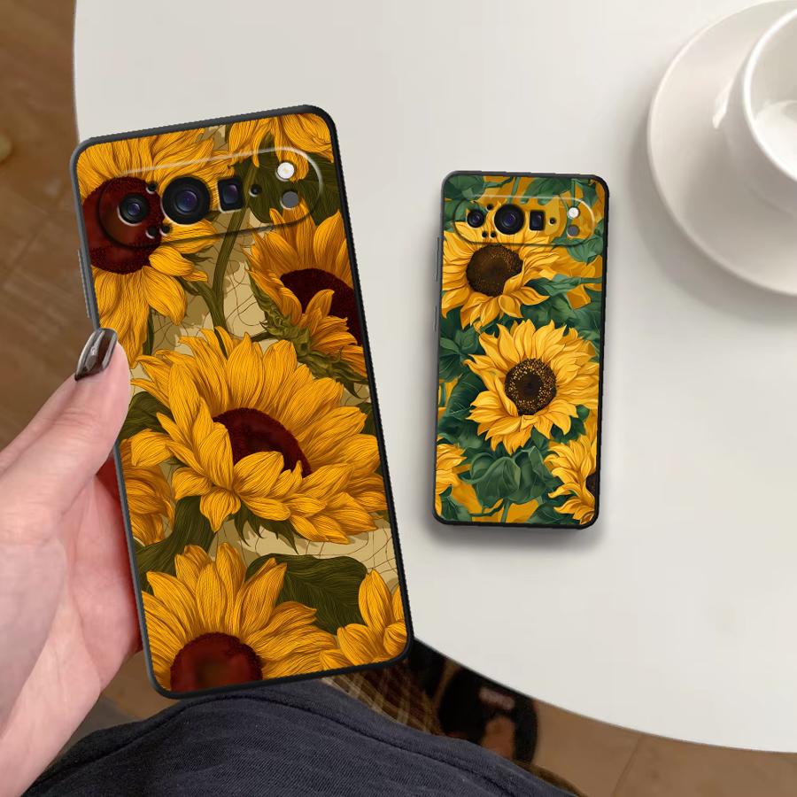 غطاء هاتف Sunflower Sea Funda  - مراجعة Phone Cases Google Pixel 10 وسعره