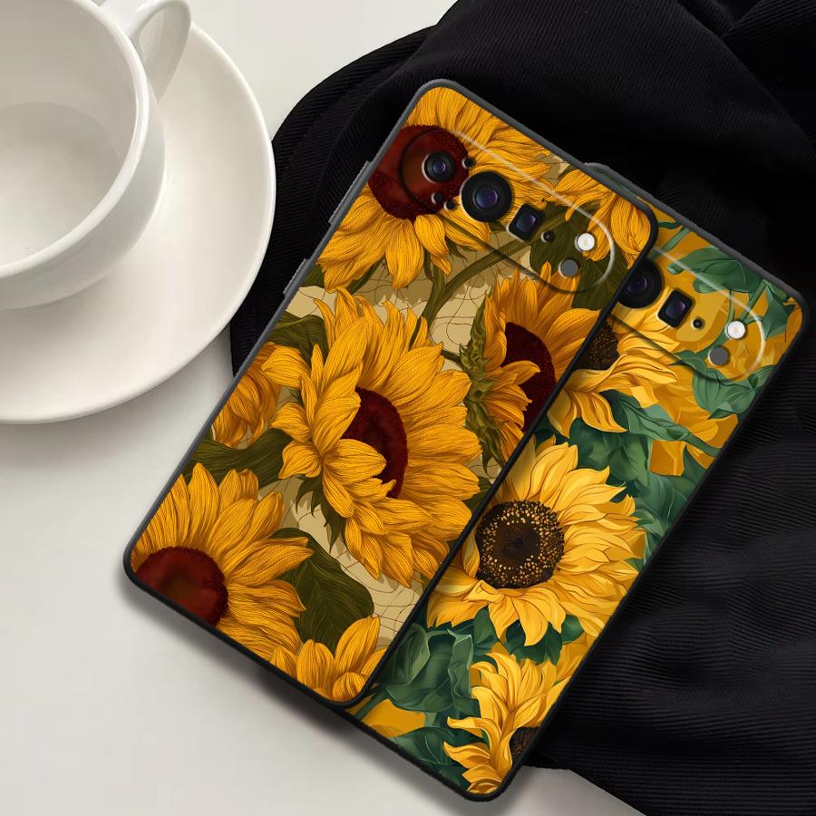 غطاء هاتف Sunflower Sea Funda  - مراجعة Phone Cases Google Pixel 10 وسعره