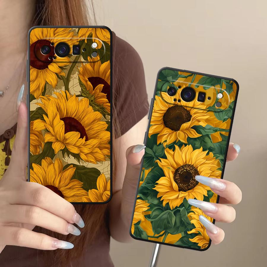 غطاء هاتف Sunflower Sea Funda  - مراجعة Phone Cases Google Pixel 10 وسعره
