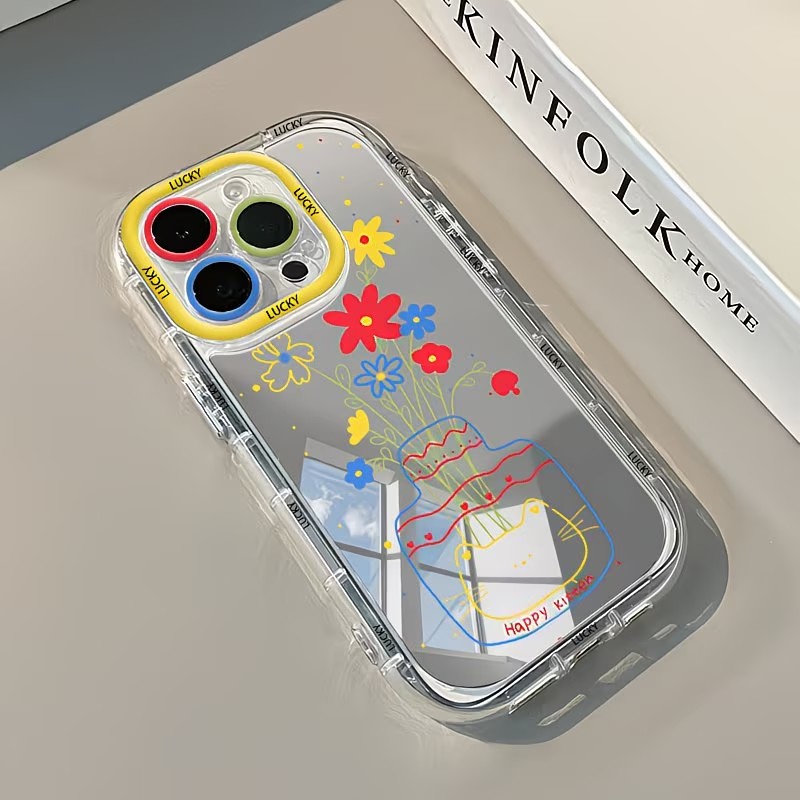 غطاء هاتف ناعم بتصميم مرآة على - مراجعة Phone Cases Xr Cute وسعره