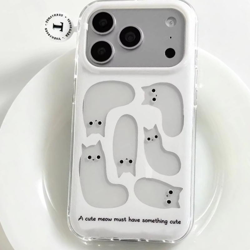 غطاء هاتف كوري لطيف بتصميم قطة - مراجعة Phone Cases Xs وسعره