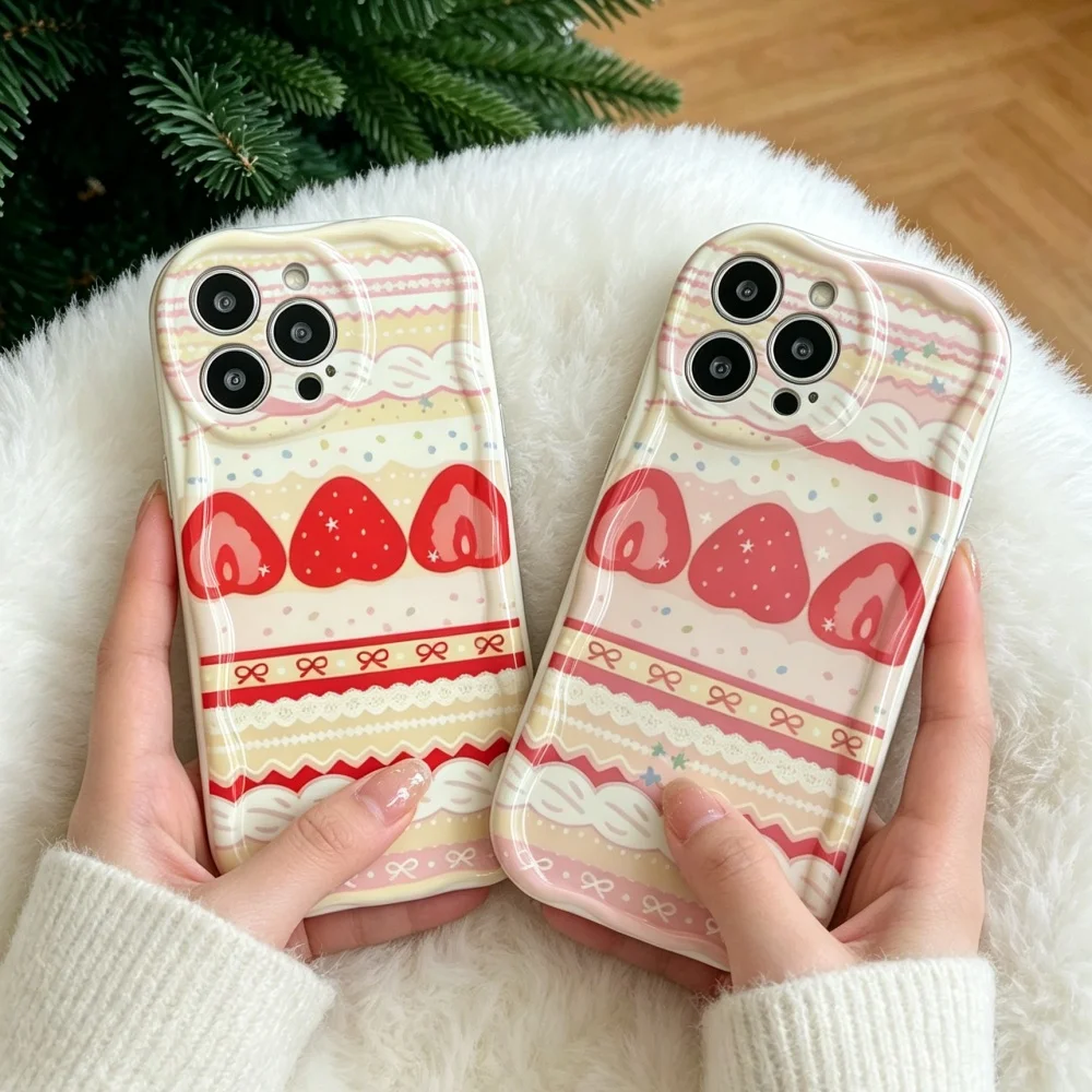 جراب هاتف بتصميم كعكة لطيفة ود - مراجعة Phone Cases Motorola Edge 2025 وسعره