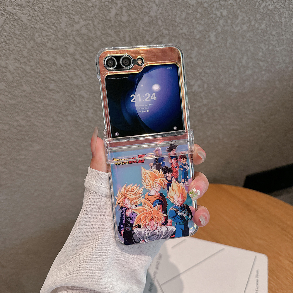 غطاء هاتف شفاف بتصميم أنيمي يا - مراجعة Phone Cases Z Flip 6 وسعره