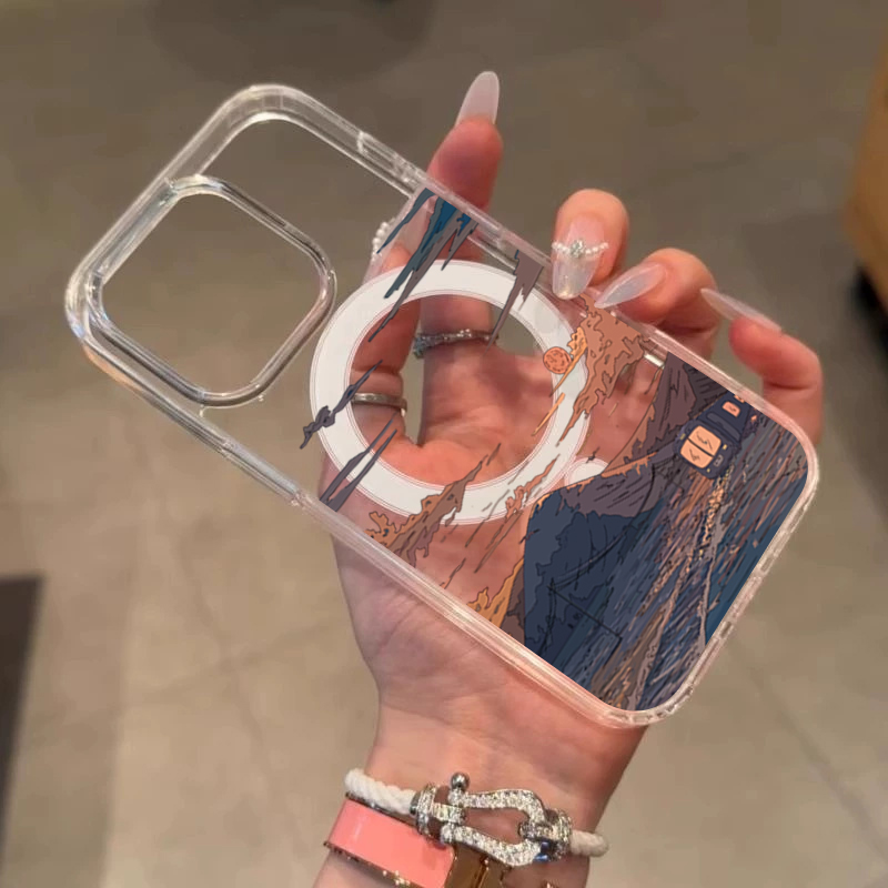 جراب هاتف عصري بنمط غروب الشمس - مراجعة Phone Cases Xs وسعره