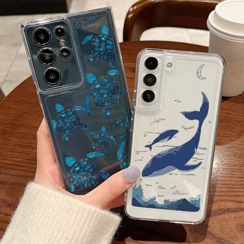 جراب هاتف بتصميم سمكة القرش وا - مراجعة Phone Cases Galaxy A17 وسعره