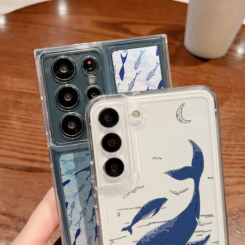 جراب هاتف بتصميم سمكة القرش وا - مراجعة Phone Cases Galaxy A17 وسعره
