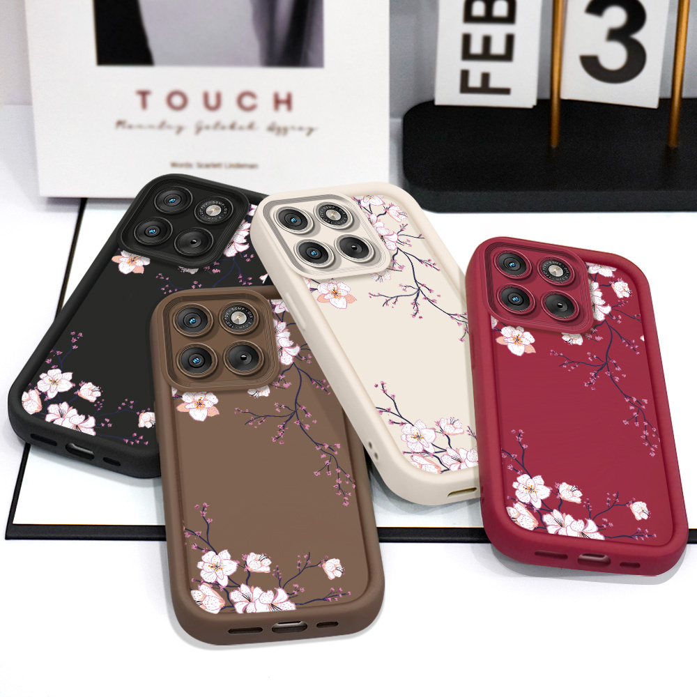 حافظة هاتف على شكل زهور الربيع - مراجعة Phone Cases Motorola Edge 2025 وسعره