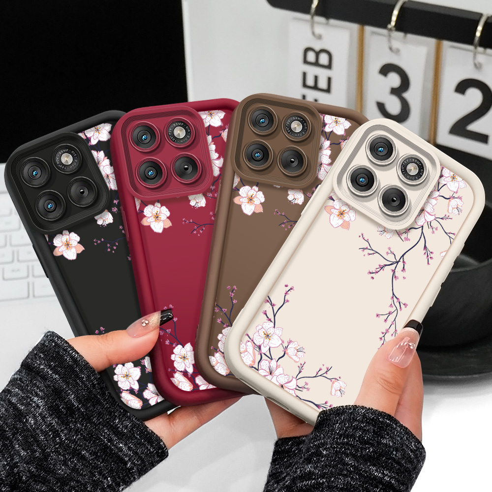 حافظة هاتف على شكل زهور الربيع - مراجعة Phone Cases Motorola Edge 2025 وسعره