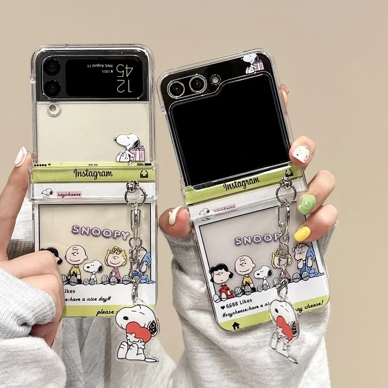 غطاء هاتف شفاف بتصميم كرتوني ل - مراجعة Phone Cases Z Flip 6 وسعره