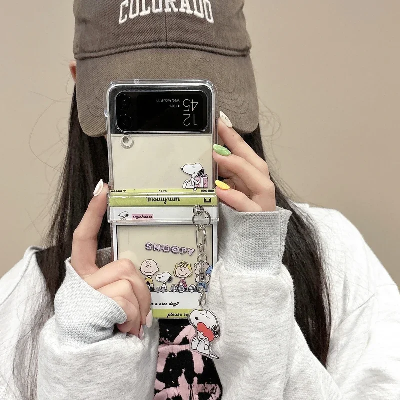 غطاء هاتف شفاف بتصميم كرتوني ل - مراجعة Phone Cases Z Flip 6 وسعره