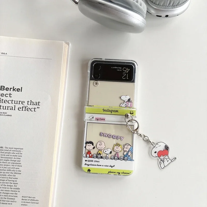 غطاء هاتف شفاف بتصميم كرتوني ل - مراجعة Phone Cases Z Flip 6 وسعره