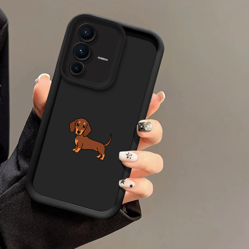 غطاء هاتف بتصميم كلب الداشهوند - مراجعة Vivo V40 وسعره