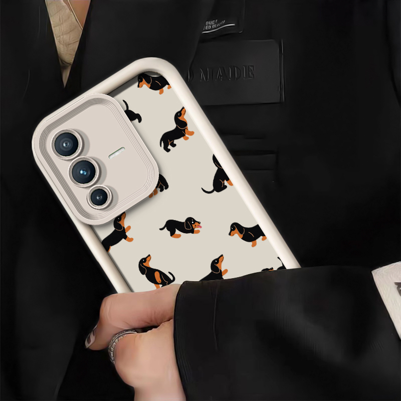 غطاء هاتف بتصميم كلب الداشهوند - مراجعة Vivo V40 وسعره