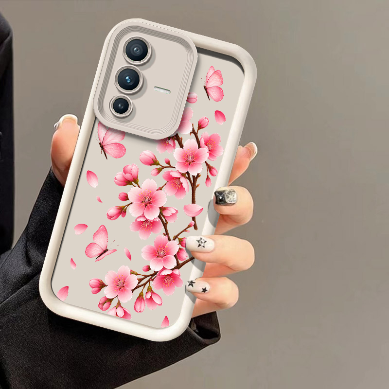 غطاء هاتف بتصميم زهور الكرز ال - مراجعة Vivo V40 وسعره