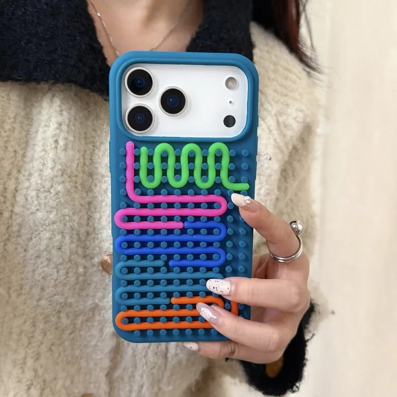 غطاء هاتف أسطواني بتصميم متاهة - مراجعة Phone Cases Diy وسعره