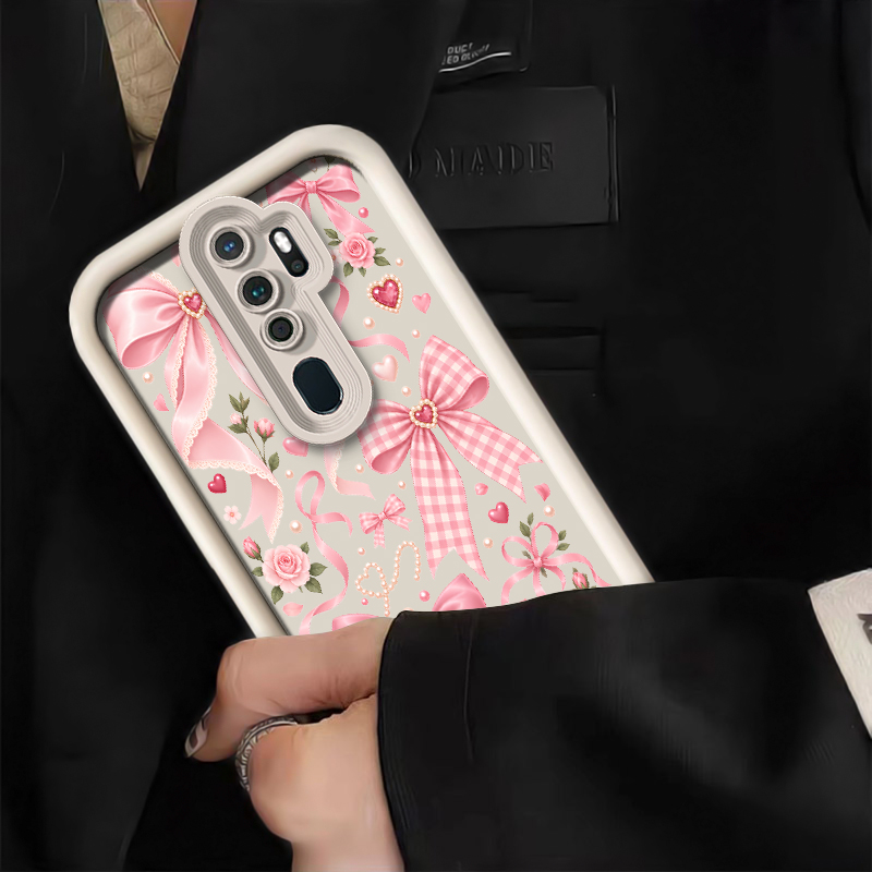 غطاء هاتف بتصميم زهور وعقدة في - مراجعة Phone Cases Motorola Edge 2025 وسعره